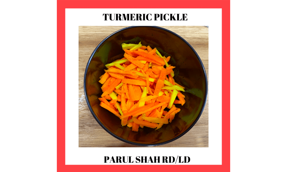 Turmeric pickle recipe